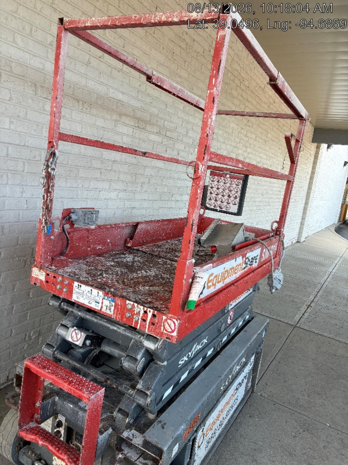 2018 Skyjack SJIII-3219 Skyjack SJIII3219 Scissor Lift w/Trojan Batteries