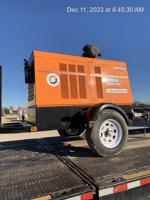 2021 Lincoln Electric Vantage 549X Ready Pak 3, ORANGE (includes trailer, cable rack, fender light kit)