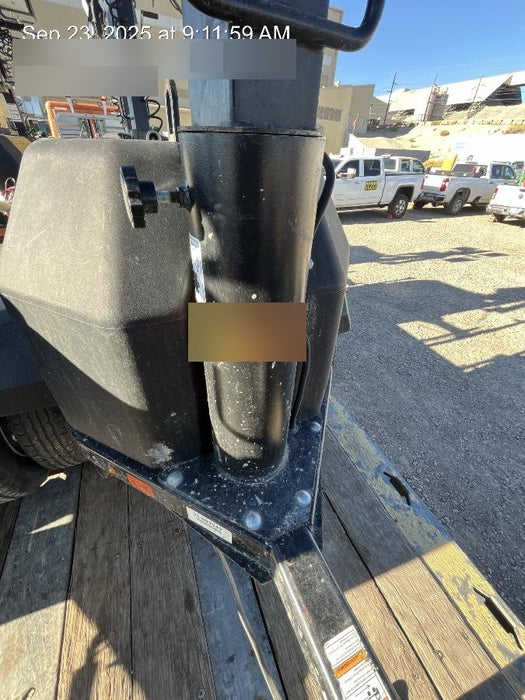 2022 Allmand NLV3GR (4) LED Light Fixture 350W, 23' Vertical Mast, 3kW Prime, Towable, ES Decals, T3