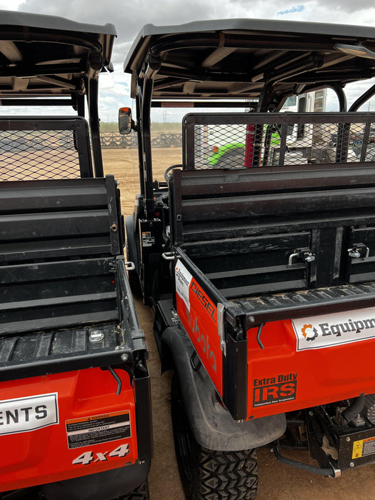 2021 Kubota RTV-X1140W-H Plastic Canopy, Windshield Acrylic Clear, LED Strobe Light, Wire Harness Kit, Back up Alarm