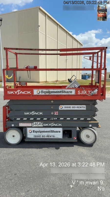 2019 Skyjack SJIII-3226 Standard Options, Trojan Batteries