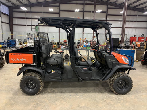 2022 Kubota RTV-X1140W-H Plastic Canopy, Windshield Acrylic Clear, LED Strobe Light, Wire Harness Kit, Back up Alarm