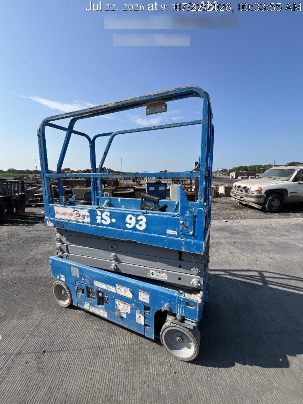 2016 Genie GS-1930 Genie GS1930 Scissor Lift