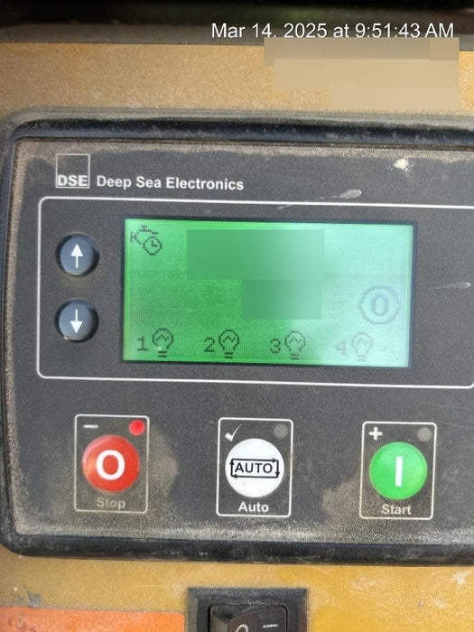 2022 Allmand NLV3GR (4) LED Light Fixture 350W, 23' Vertical Mast, 3kW Prime, Towable, Deep Sea L401, Leveling Jacks, Yanmar T4F 5.8hp