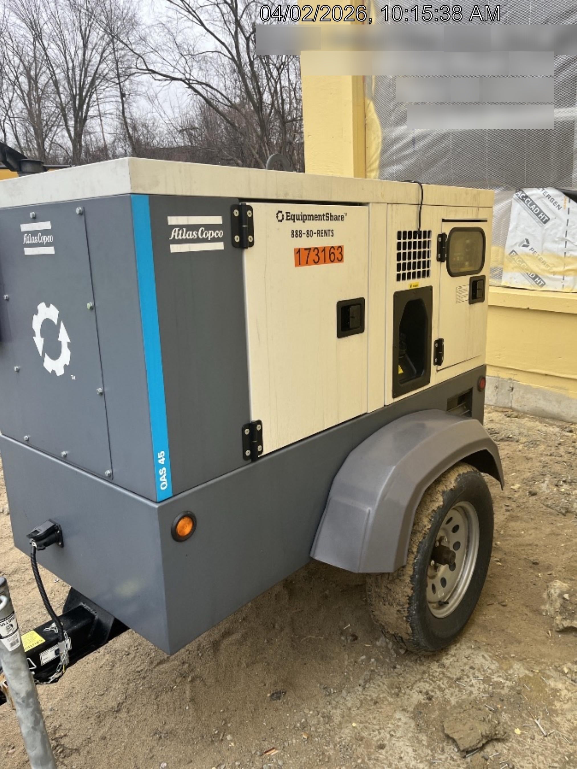 2021 ATLAS COPCO QAS45 CWK