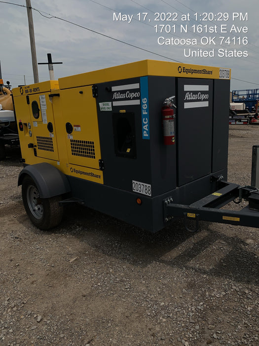 2022 ATLAS COPCO PAC F66 KD-S