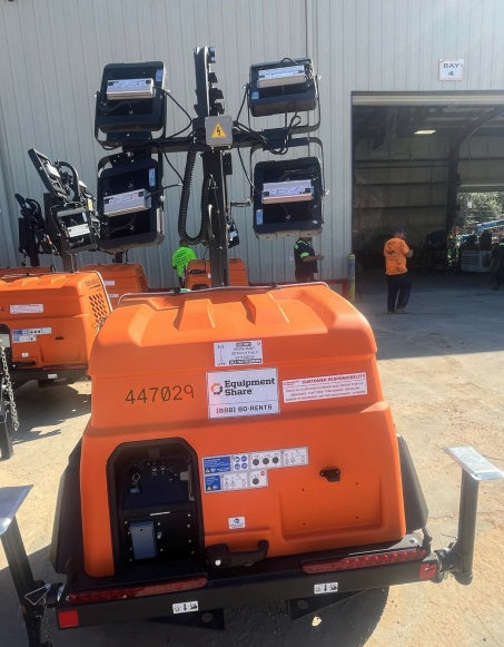 2024 Generac MLTS-4 2.4kW, Mitsu Eng, Analog, LED, Diesel.