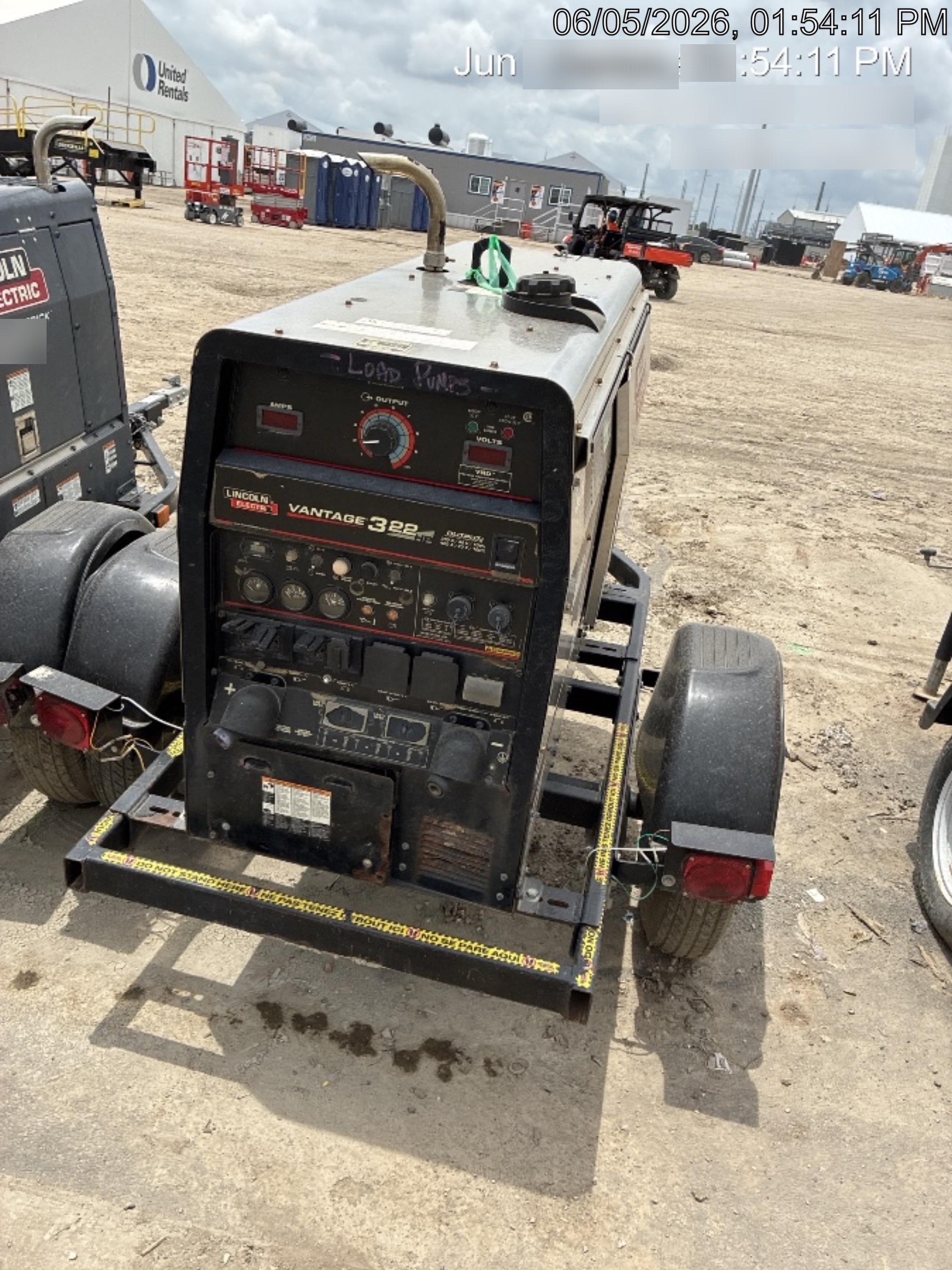 2021 Lincoln Electric Vantage 322 Ready Pak 3