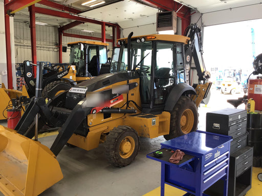 2020 John Deere 310LEP Cab/Heat/Air, 4WD, Standard Stick, Pilot Controls, 2 Way Hydraulics, TAG Manual QC