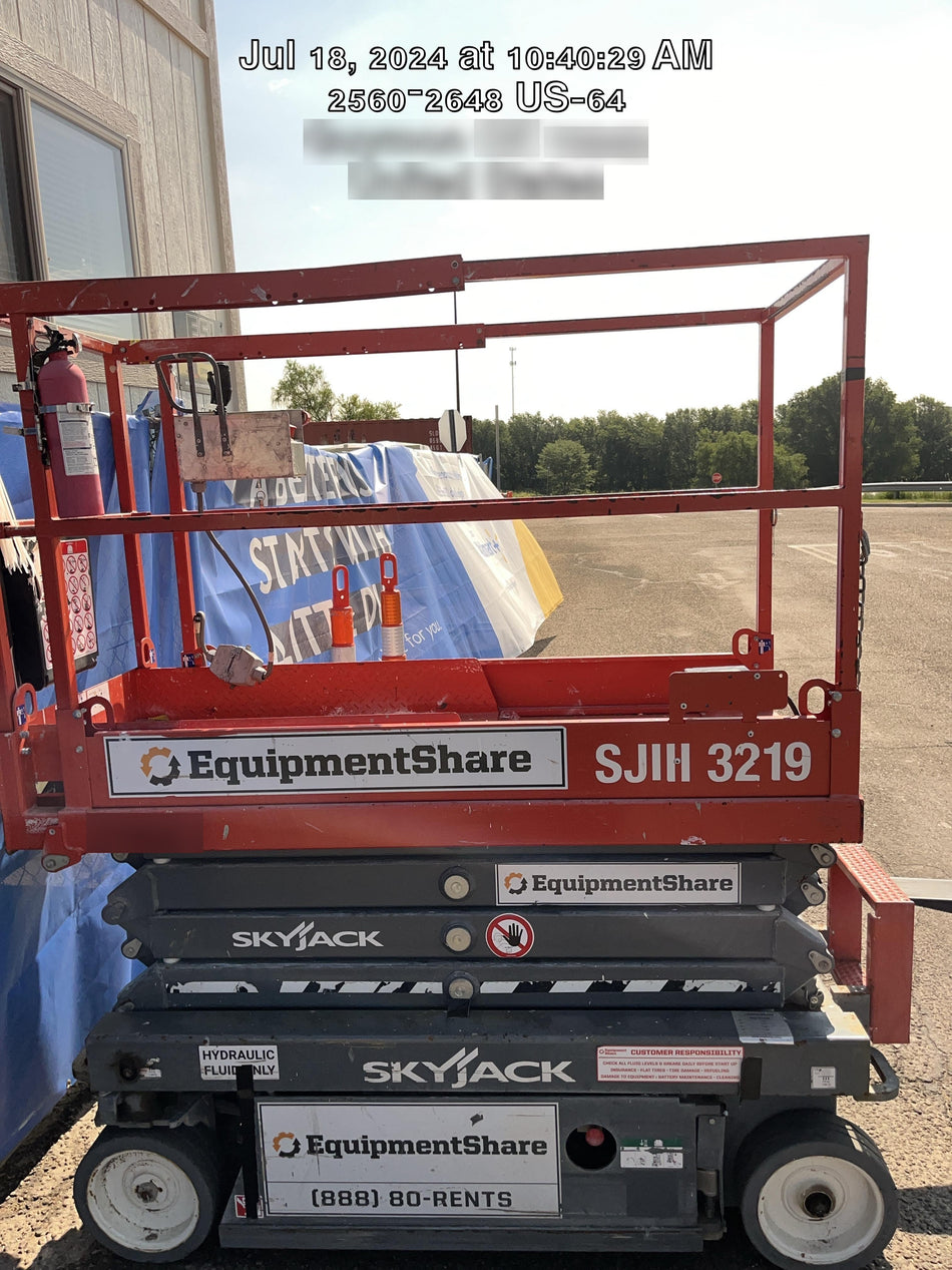 2019 Skyjack SJIII-3219 Standard w/Trojan Batteries