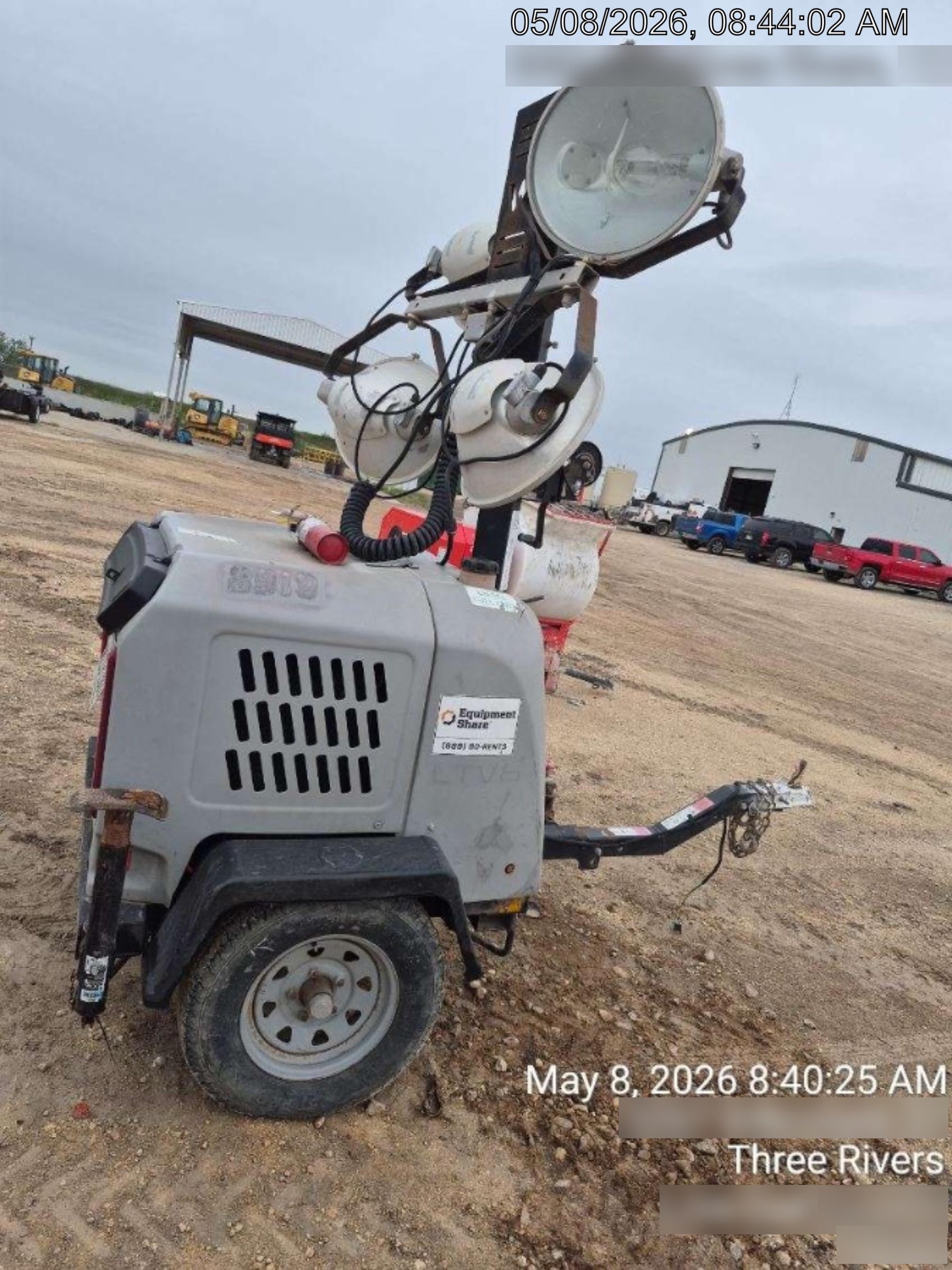 2018 Wacker Neuson LTV6L-MH Wacker Neuson LTV6L Towable Light Tower