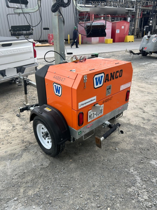 2024 Wanco WLTT-4MM4K Diesel, Deep Sea Controller, Shore Power Plug, Auto Start, (4) 350W LED Floodlights, 4kW Generator, 60 Gal Fuel Tank, 2" Ball, T3