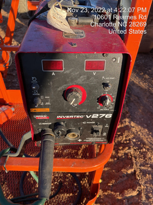 2021 LINCOLN ELECTRIC INVERTEC V276