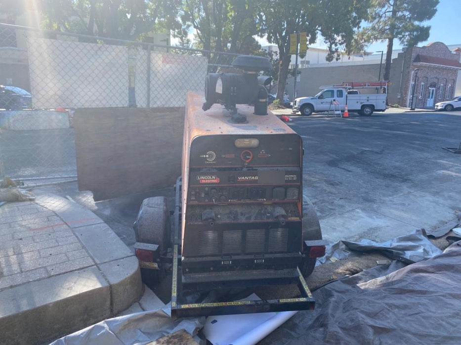 2021 Lincoln Electric Vantage 549X Ready Pak 3, ORANGE (includes trailer, cable rack, fender light kit)