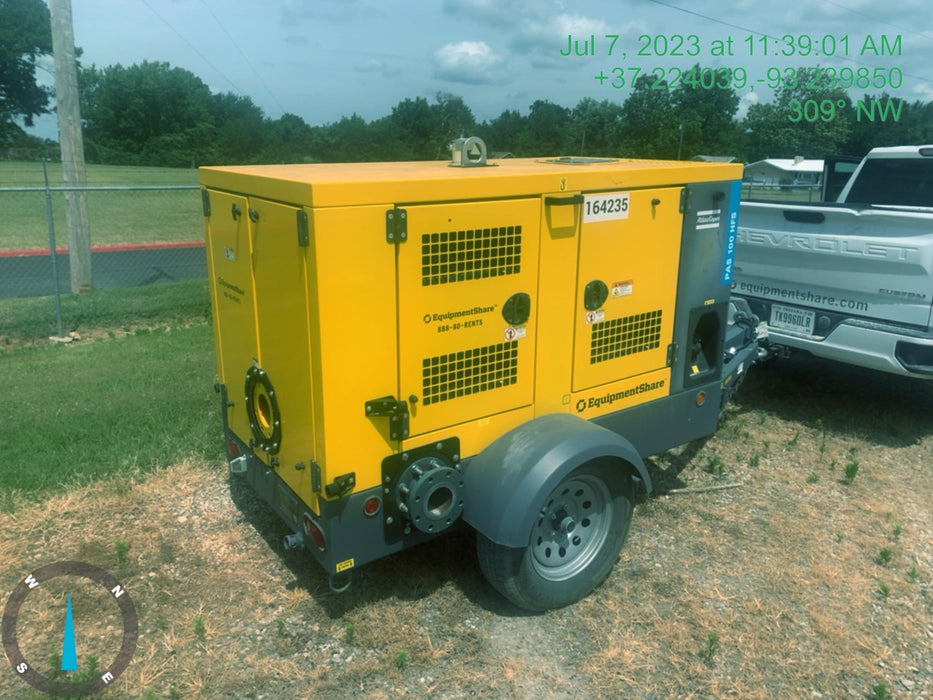 2021 ATLAS COPCO PAS 100 HF CS Enclosed