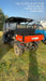 2020 Kubota RTV-X1140W-H 4WD, LED Strobe, Windshield Acrylic Clear, Plastic Canopy, Wire Harness Kit, Backup Alarm