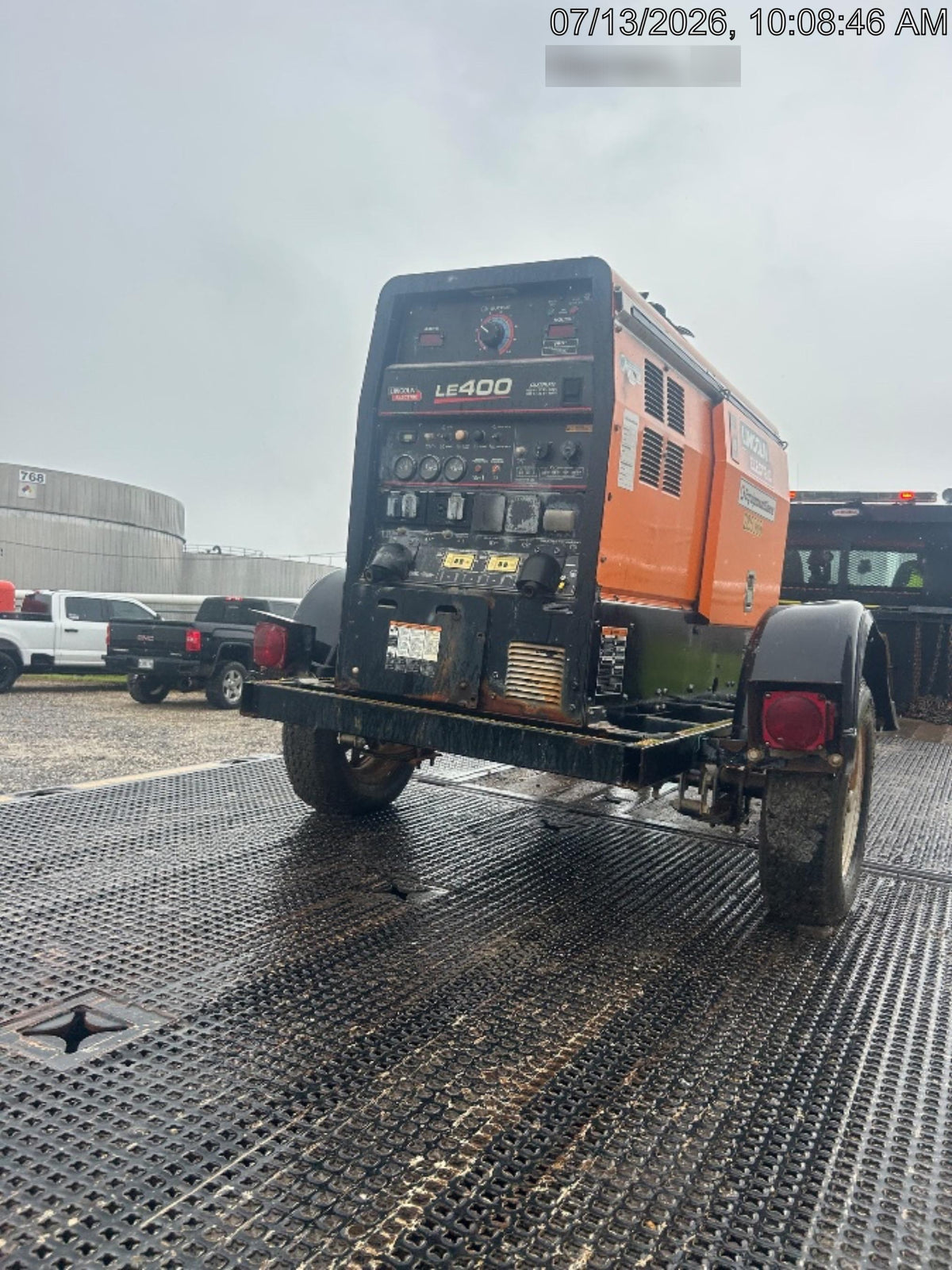 2022 Lincoln Electric LE400 Kubota V1505, Trlr, Cable Rack, Light Kit, ES Decals, T3