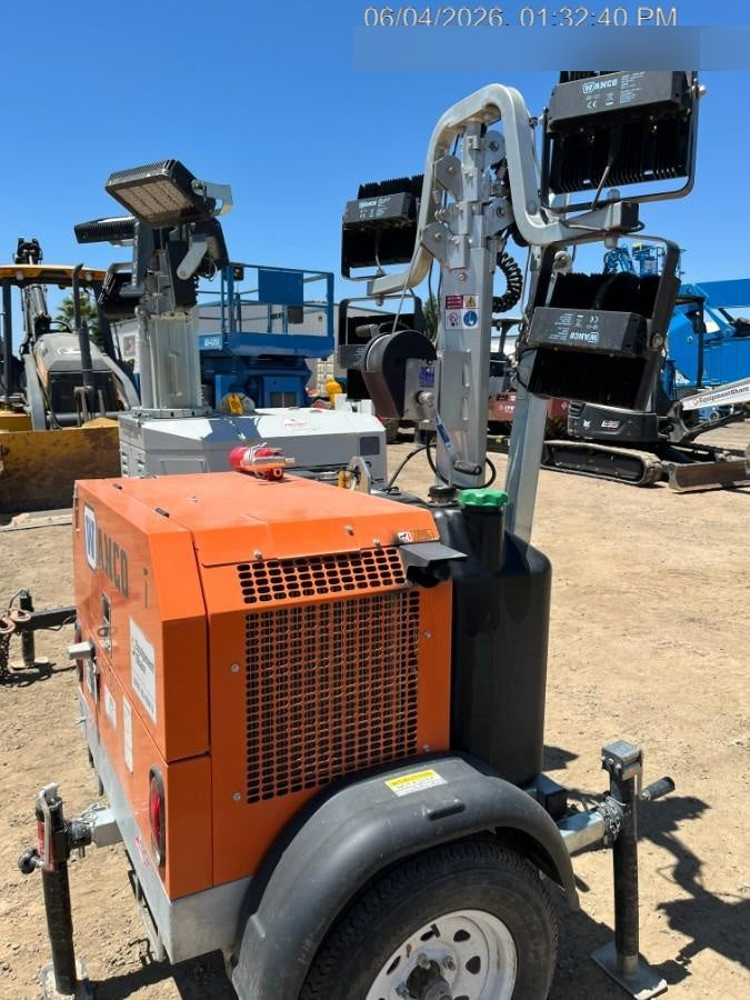 2024 Wanco WLTT-4MM4K Diesel, Deep Sea Controller, Shore Power Plug, Auto Start, (4) 350W LED Floodlights, 4kW Generator, 60 Gal Fuel Tank, 2" Ball, T3