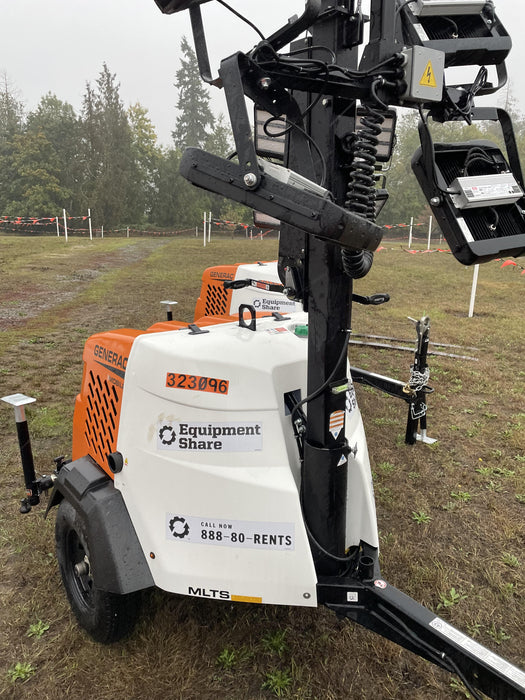 2023 Generac MLT2 Diesel, Flex Switch 120V Input, Powerzone Controller, (4) 320W LED Lights, 4kW Generator, 39.9 Gal Fuel Tank, 2" Ball, T3