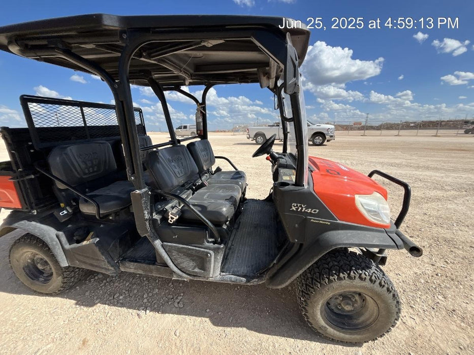 2020 Kubota RTV-X1140 4 Seat UTV, 4WD, Canopy, Standard Rental Spec