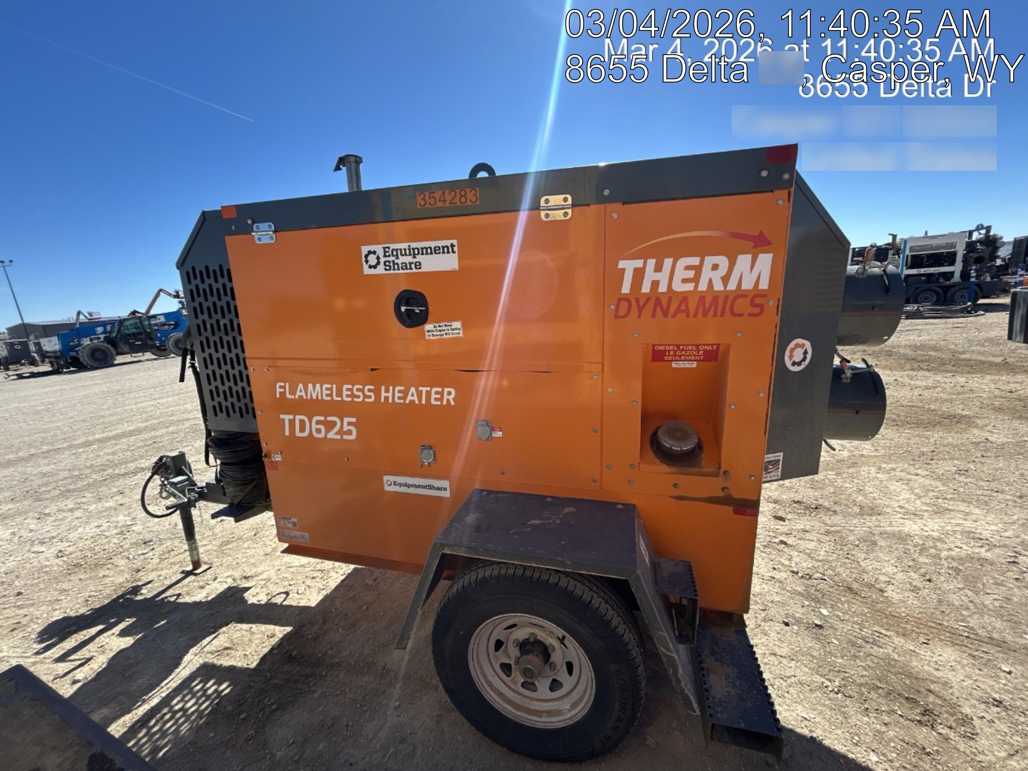 2023 THERM DYNAMICS TD625