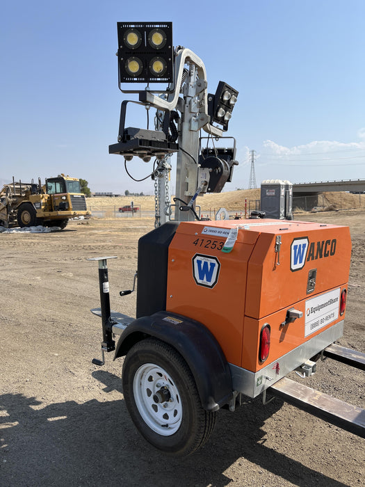 2024 Wanco WLTT-4MM4K Diesel, Deep Sea Controller, Shore Power Plug, Auto Start, (4) 350W LED Floodlights, 4kW Generator, 60 Gal Fuel Tank, 2" Ball, T3