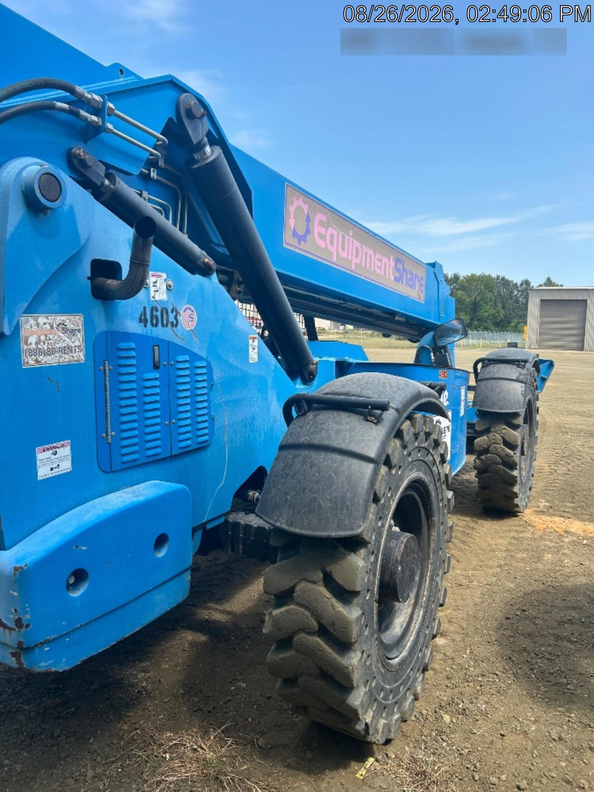 2017 Genie GTH-1056 Genie GTH1056, Solid Tires, 60" carriage, Light Kit, Open ROPS