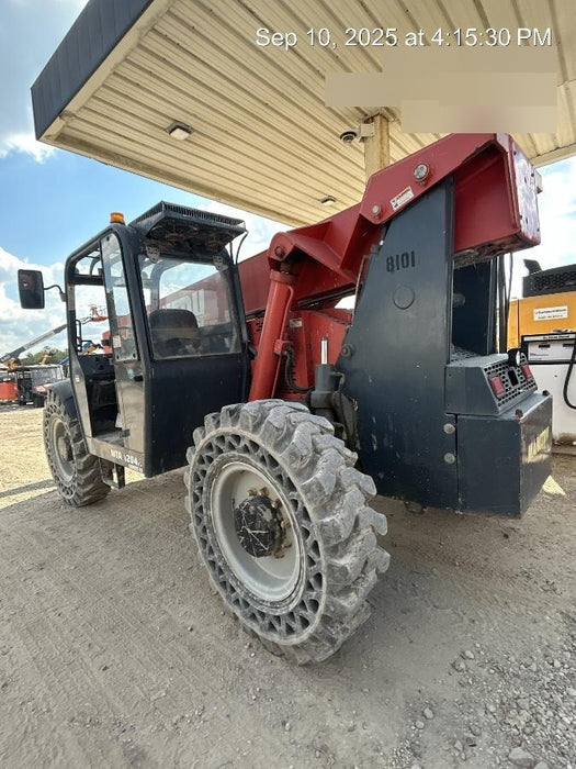 2018 Manitou 12042 Manitou MTA 12042 w/Cab/Heat/AC, Work Lights/Strobe, Aux Hyd, Solid Tires, Lift Hook, 66" Carriage, 72" Forks
