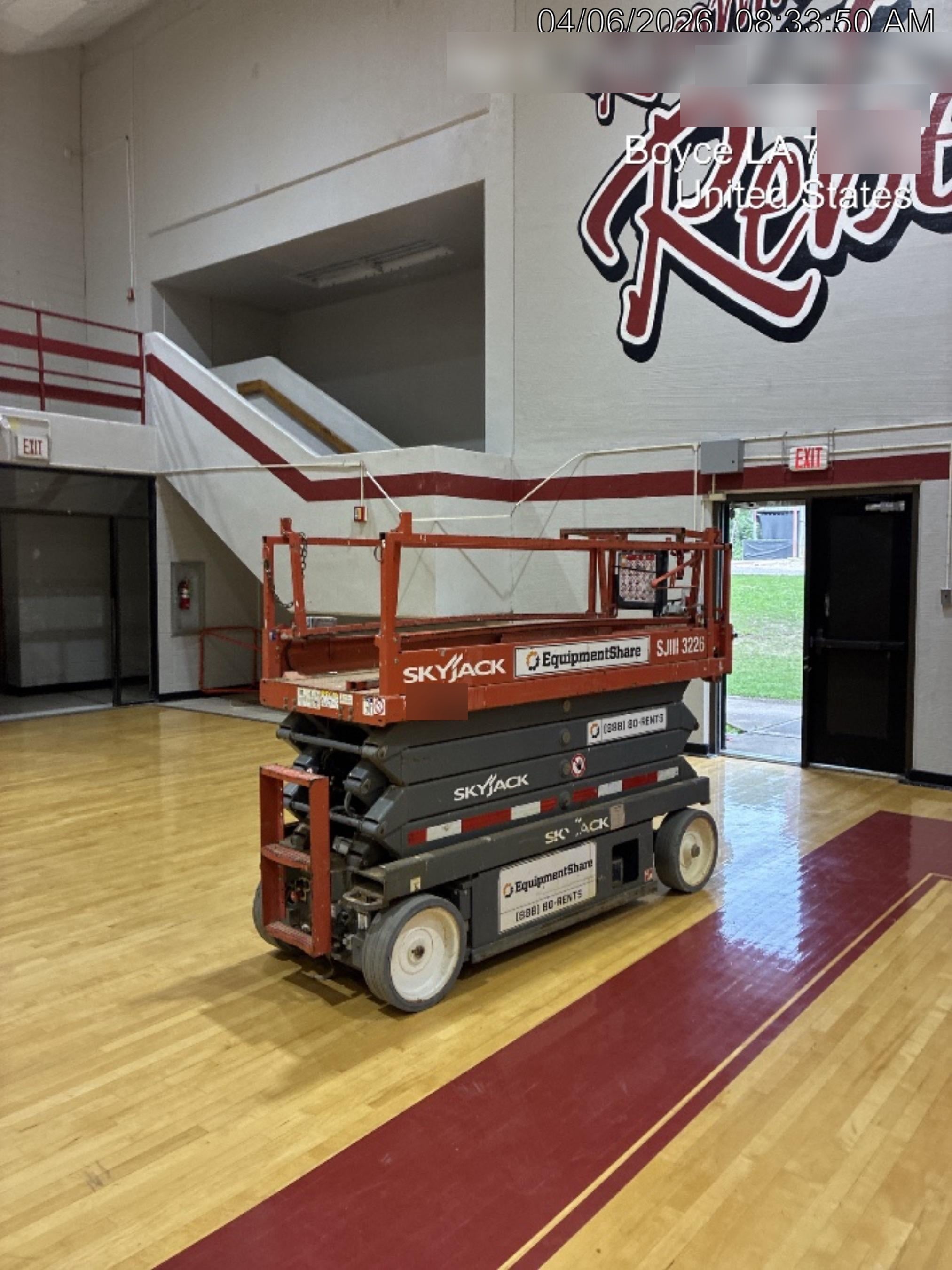 2019 Skyjack SJIII-3226 Standard Options