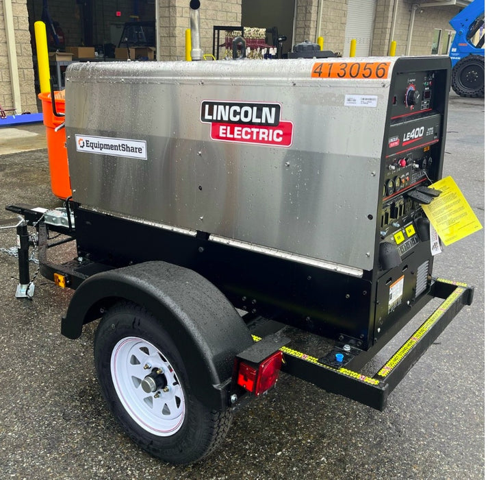 2024 Lincoln Electric LE400 Kubota V1505, Trlr, Cable Rack, Light Kit, ES Decals, T3