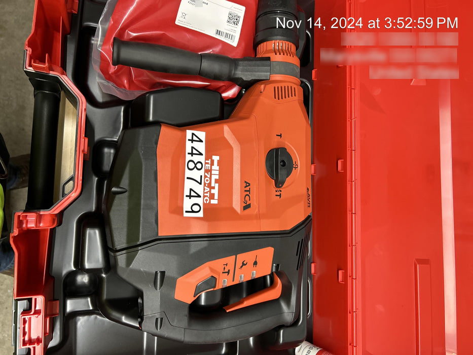 2024 HILTI TE 70-ATC/AVR