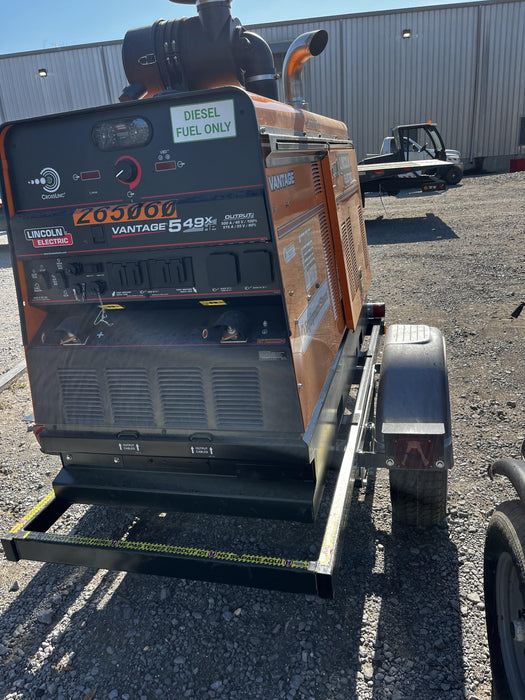 2022 Lincoln Electric Vantage 549X Crosslink Technology, Trailer Mounted, ES Decals, T3
