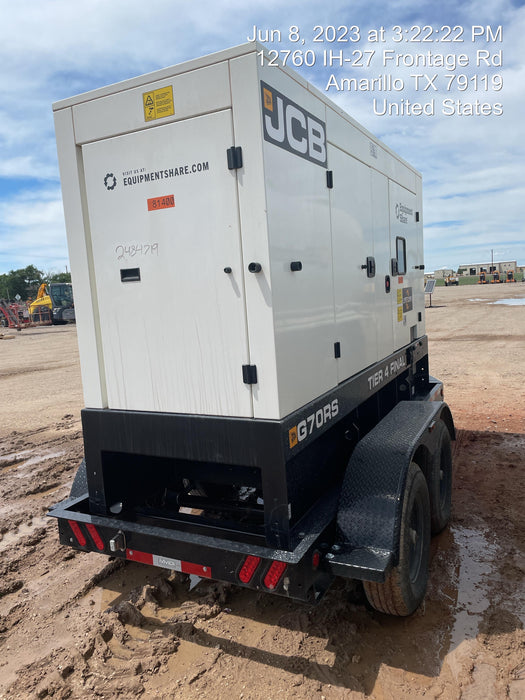 2022 JCB G70RST4F