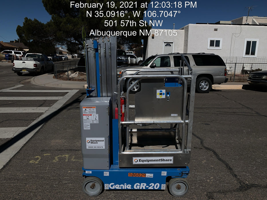 2020 GENIE GR-20