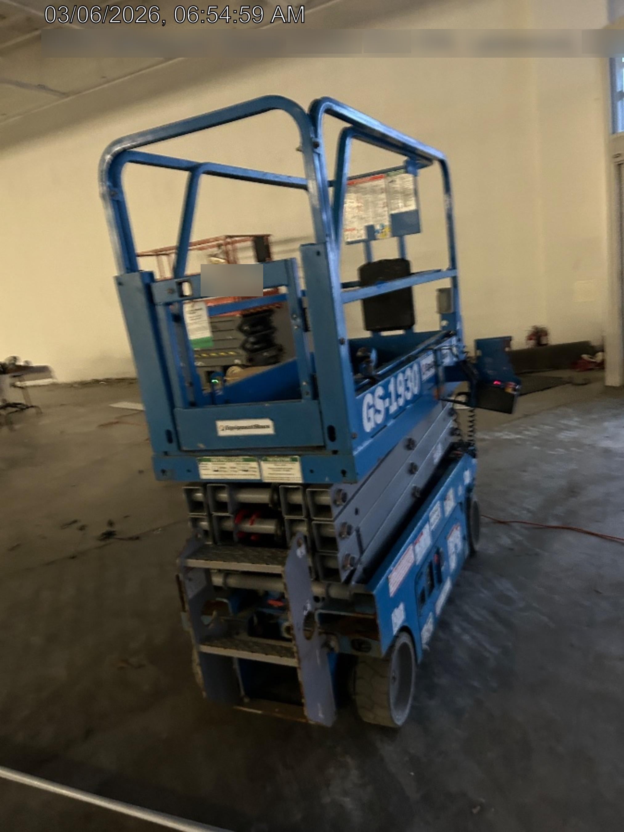2019 Genie GS-1930 Half Height Swing Gate, 800W Inverter