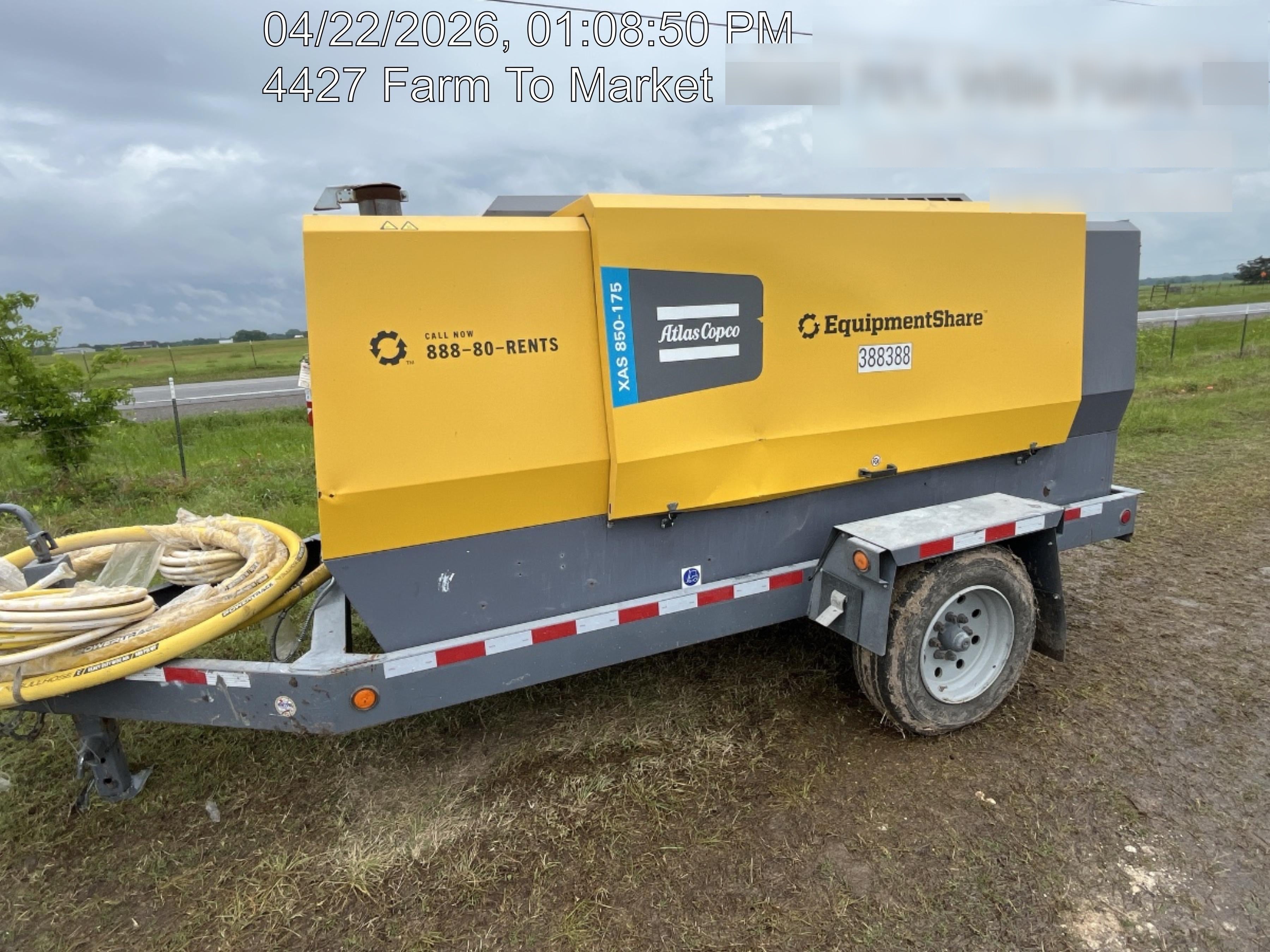 2024 ATLAS COPCO XAS 850