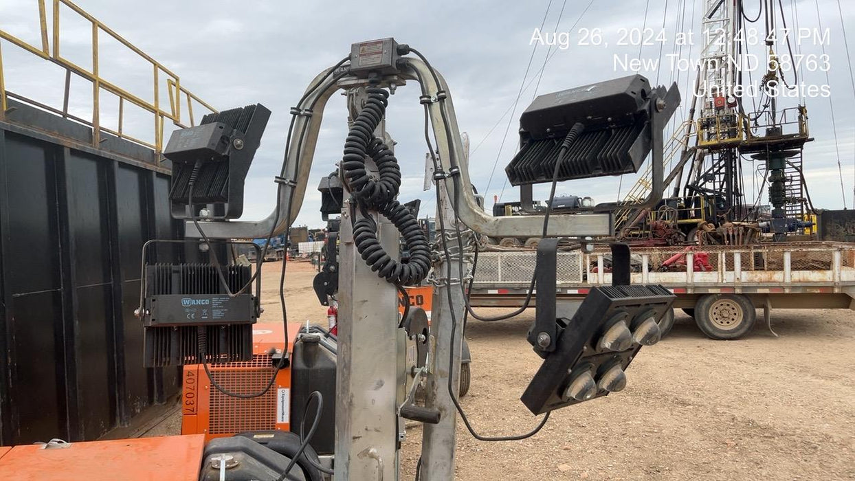 2024 Wanco WLTT-4MM4K Diesel, Deep Sea Controller, Shore Power Plug, Auto Start, (4) 350W LED Floodlights, 4kW Generator, 60 Gal Fuel Tank, 2" Ball, T3