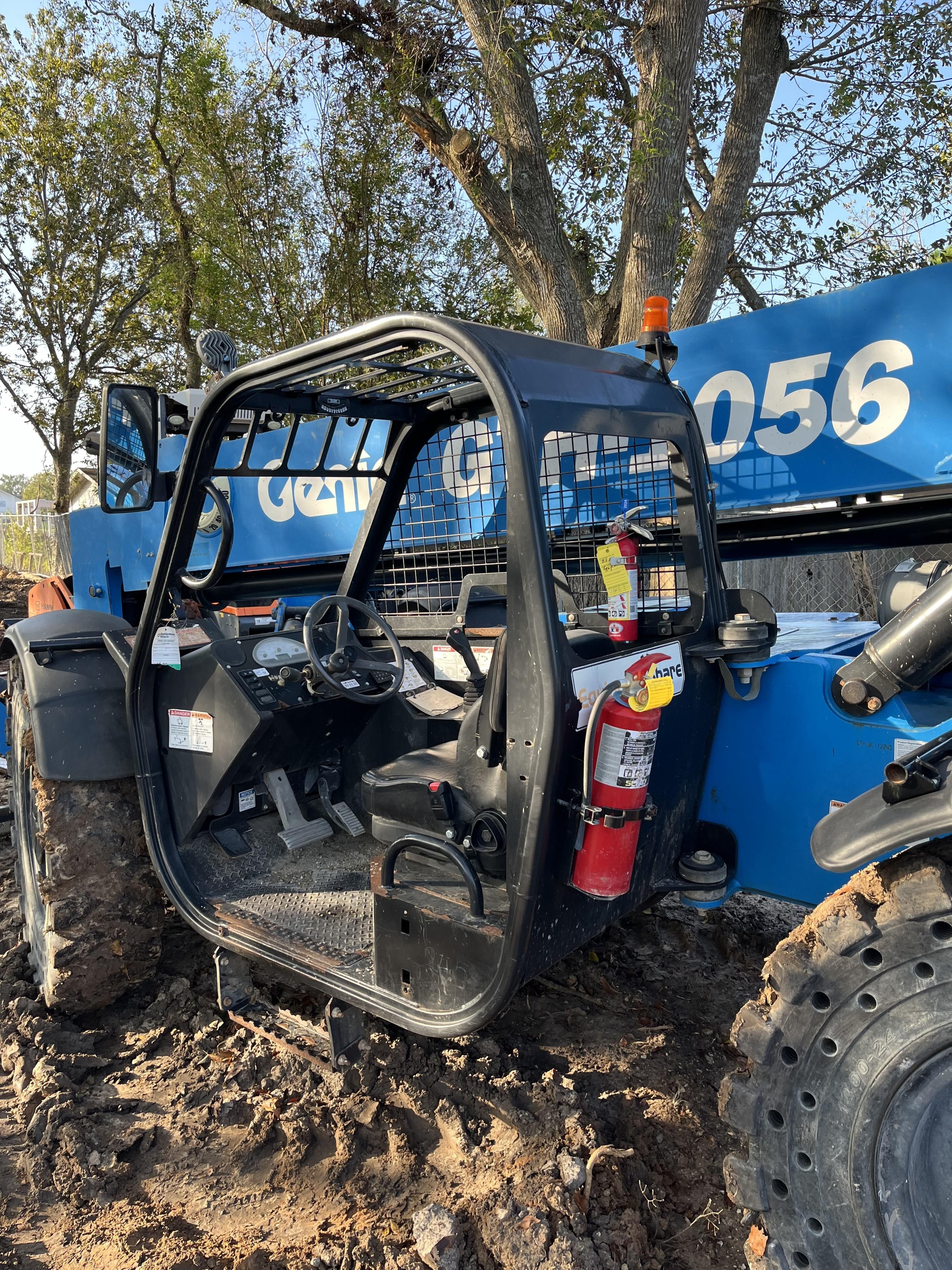 2017 Genie GTH-1056 Genie GTH1056, Solid Tires, 60" carriage, Open ROPS