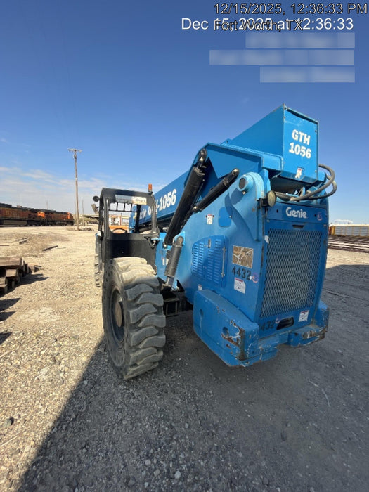 2017 Genie GTH-1056 Genie GTH1056, Solid Tires, 60" carriage, Light Kit, Open ROPS