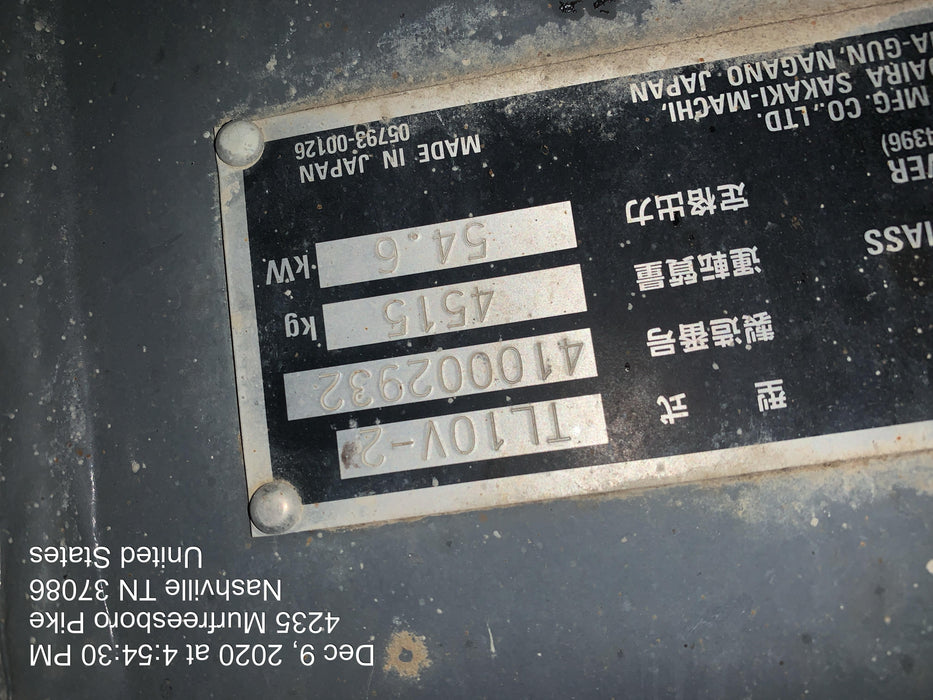 2019 TAKEUCHI TL10V2-R