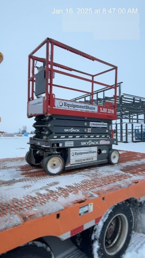 2019 Skyjack SJIII-3219 Standard Options, Trojan Batteries