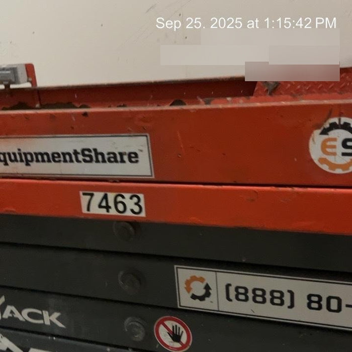 2018 Skyjack SJIII-3226 Skyjack SJIII3226 Scissor Lift w/Trojan Batteries