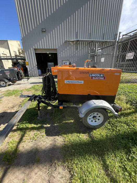 2022 Lincoln Electric LE400 Kubota V1505, Trlr, Cable Rack, Light Kit, ES Decals, T3