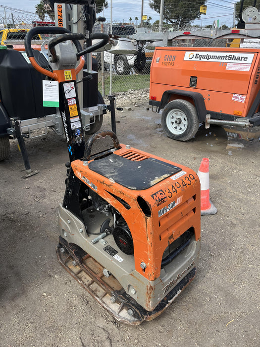 2023 Multiquip MV308GH Honda GX270, 18" Plate, Tachometer