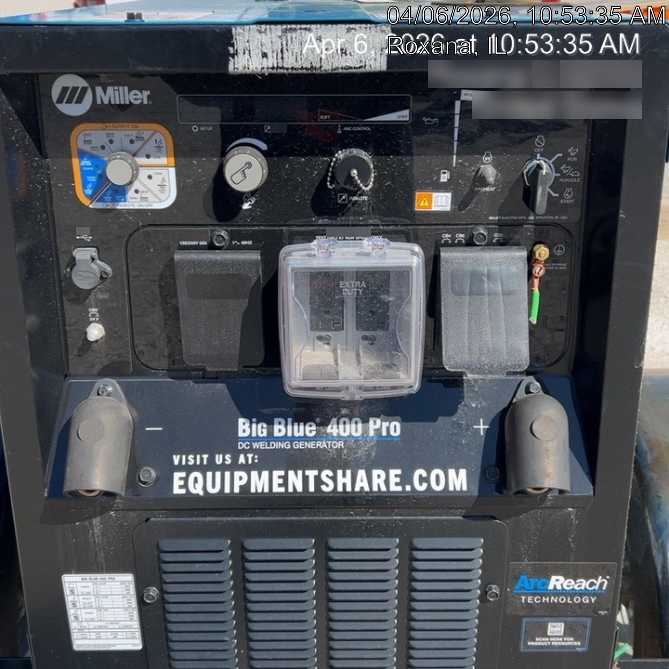 2025 MILLER ELECTRIC BIG BLUE 400