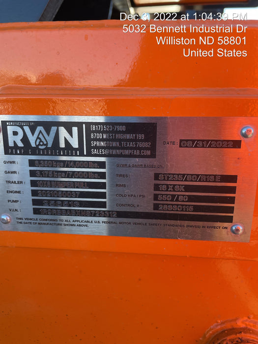 2022 RWN RWN-8NHTA-10OBPT