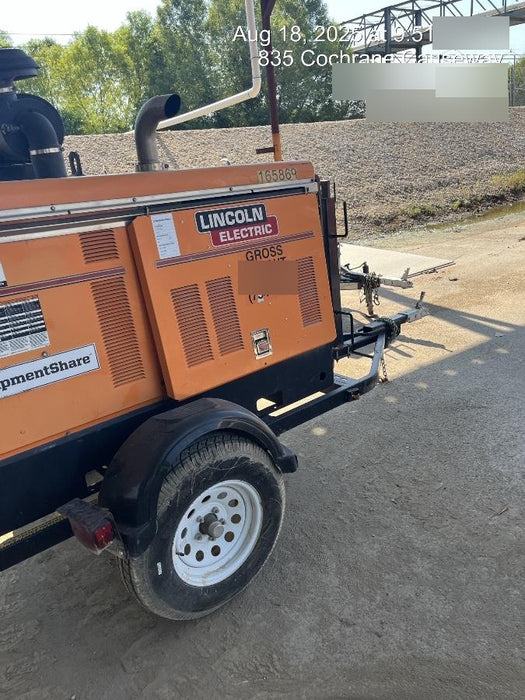 2021 Lincoln Electric Vantage 549X Ready Pak 3, ORANGE (includes trailer, cable rack, fender light kit)