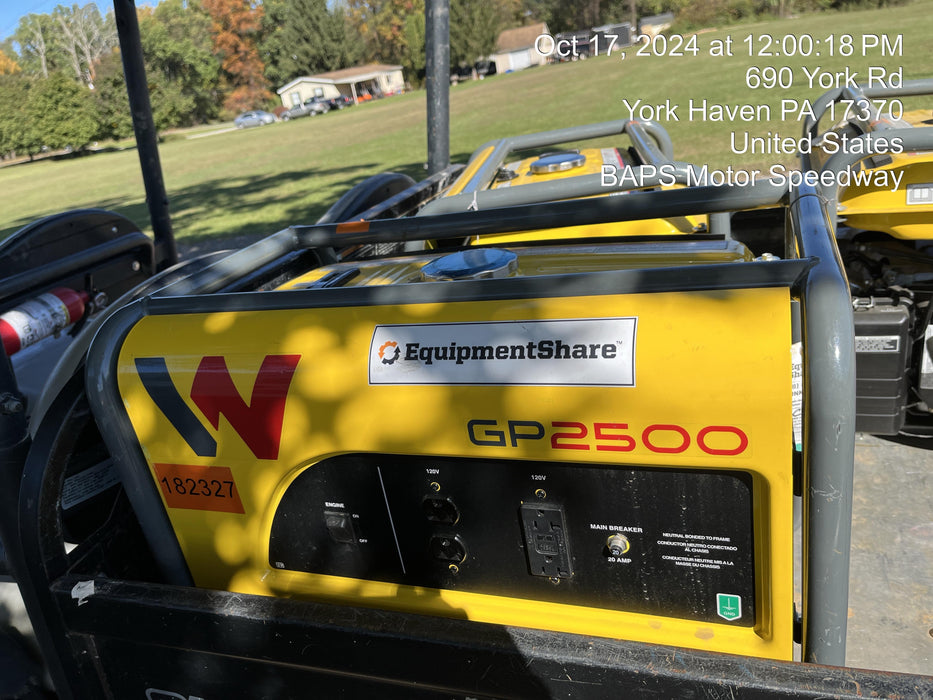 2021 WACKER NEUSON GP2500A