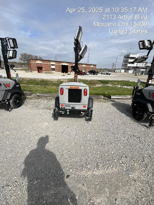 2024 Wacker Neuson LTT4 Diesel, Kohler KDW702, Deep Sea Controller, Auto Start, LED 320W, Bypass Outlet, T3