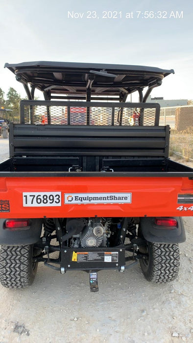 2021 Kubota RTV-X1140W-H Plastic Canopy, Windshield Acrylic Clear, LED Strobe Light, Wire Harness Kit, Back up Alarm